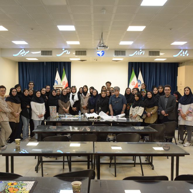 گردهمایی اساتید و دانشجویان رشته صنایع دستی و هنرهای اسلامی به مناسبت هفته صنایع دستی برگزار شد.