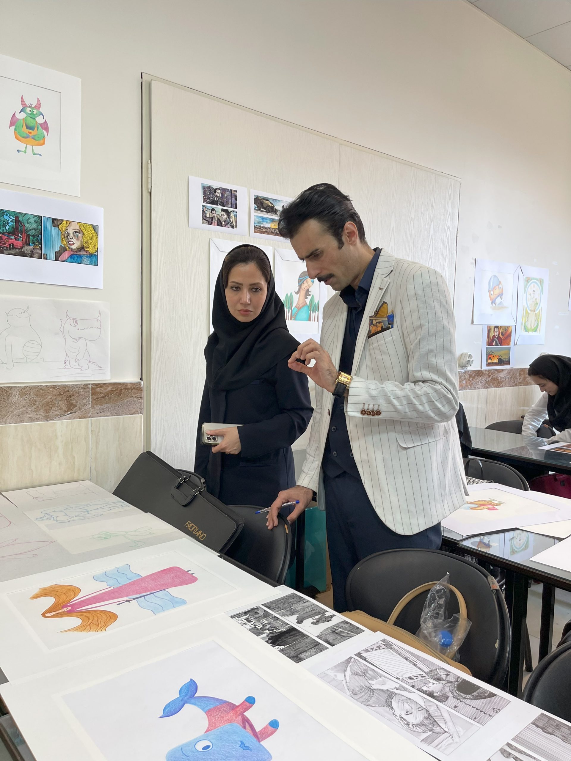 ارتباط تصویری ترم 1 کارشناسی ناپیوسته - تصویرسازی پیشرفته - استاد علی نورپور