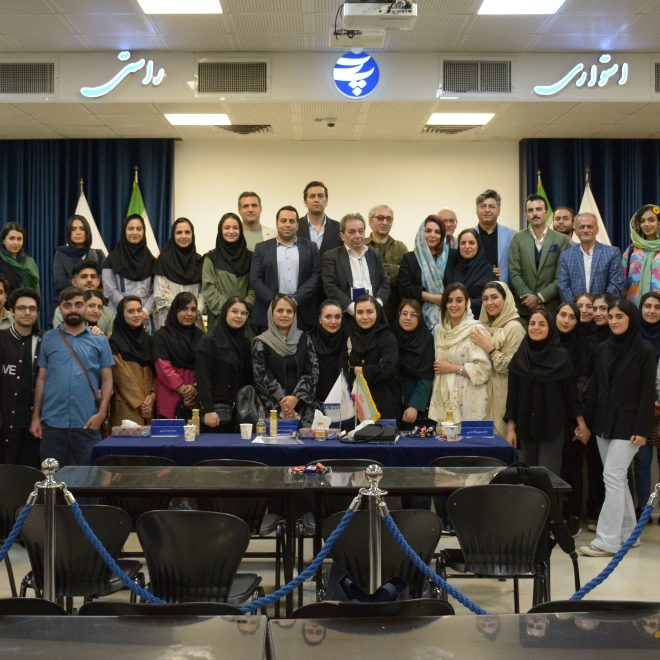 عکس دسته جمعی سمینار معماری و سینما