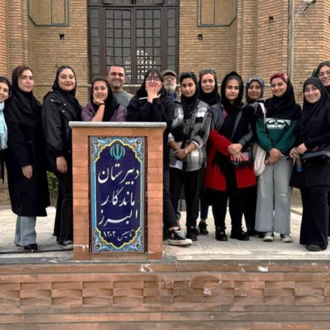 بازدید از مدرسه ماندگار البرز