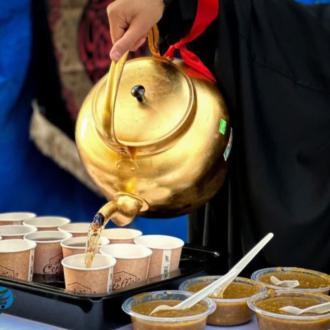 برپایی موکب فاطمیه در دانشگاه پارس