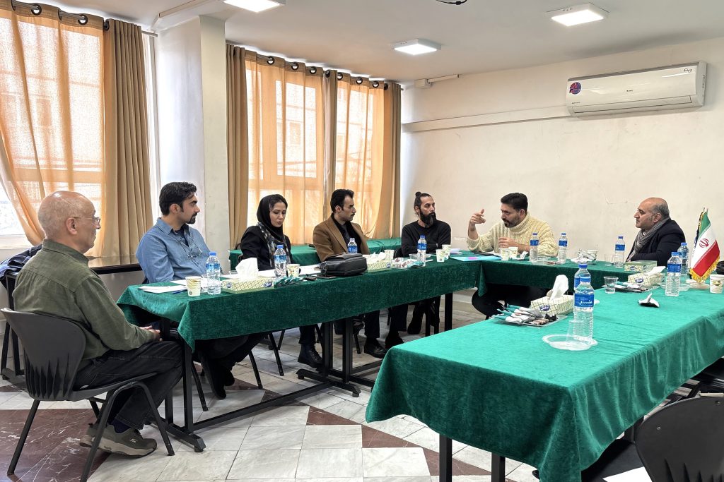 نشست هم اندیشی اساتید گروه ارتباط تصویری دانشگاه پارس
